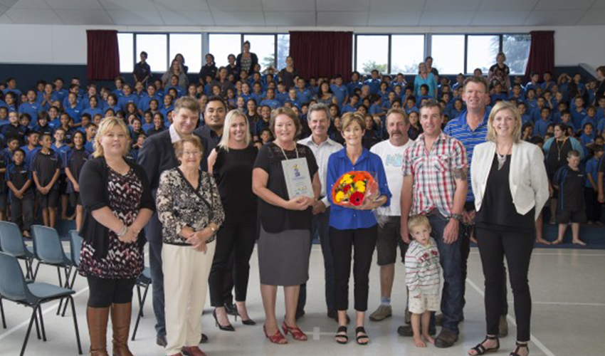 November 2015 KickStart Breakfast Club of the Year Irongate School